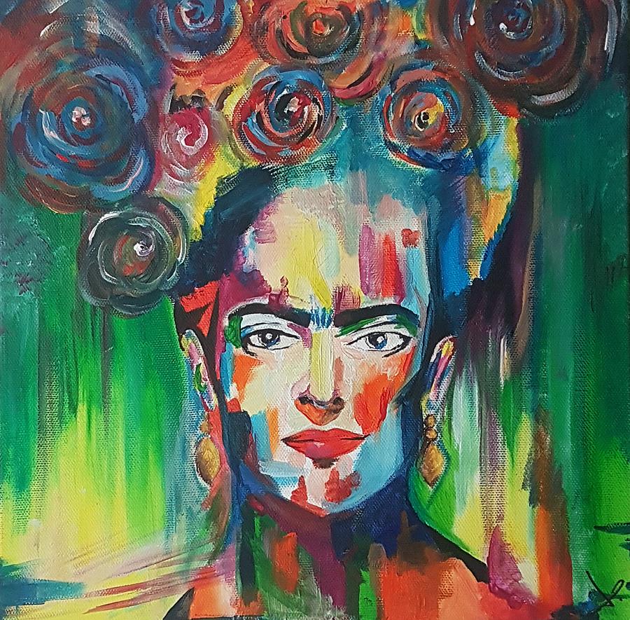 Frida Kahlo Painting By Lauren Warne Fine Art America