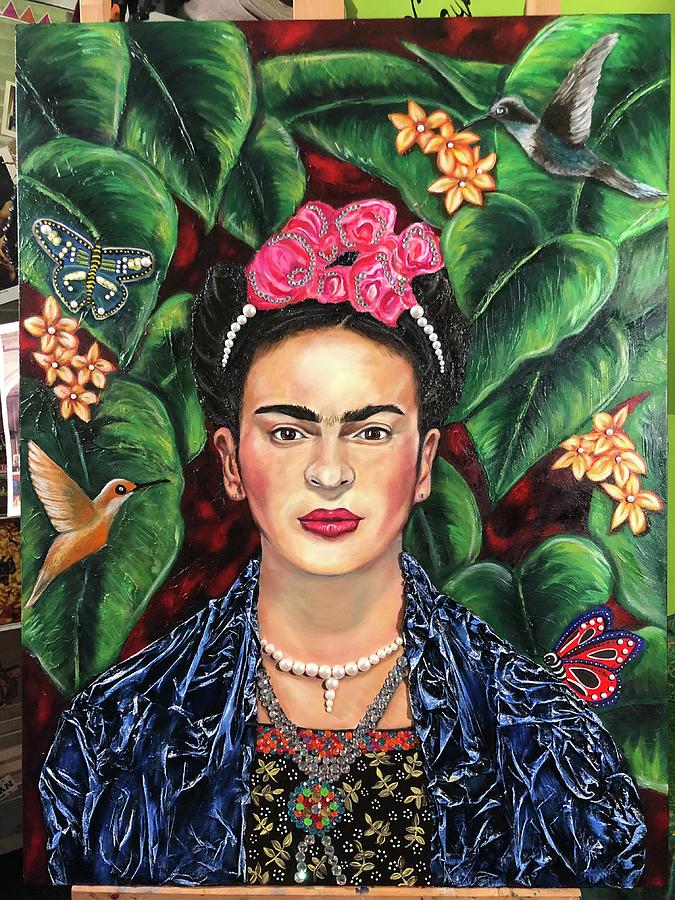 Frida Mixed Media by Kayla Garcia - Fine Art America