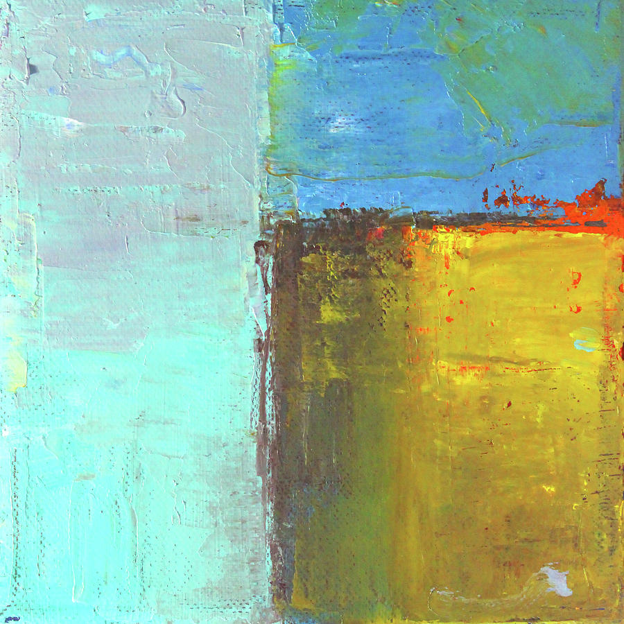 Abstract Painting - Friday Morning by Nancy Merkle