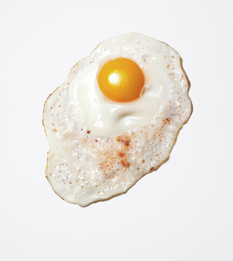 Fried Egg, Food Photograph by R. Striegl