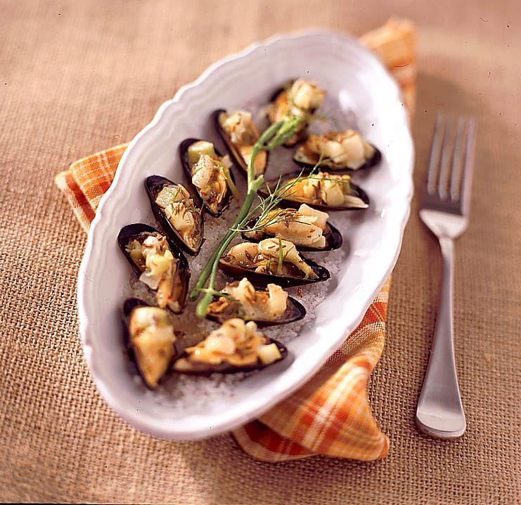 Fried Mussels With Fennel And Caraway Photograph by Desgrieux