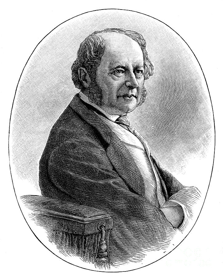 Friedrich Ferdinand Graf Von Beust Drawing by Print Collector Friedrich Ferdinand Graf Von Beust Drawing by Print Collector