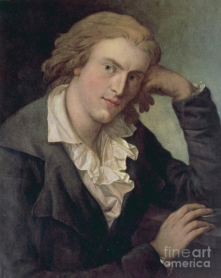 Friedrich Schiller, 1786 Painting by German School