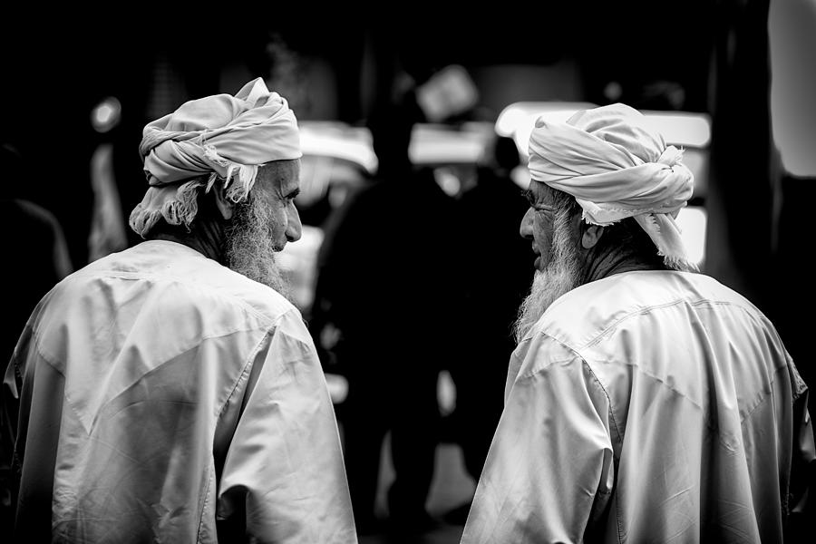 Oman Photograph - Friends by Akhter Hasan