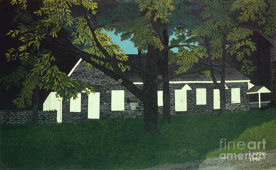Horace Pippin Painting - Friends Meeting House By Horace Pippin by Horace Pippin