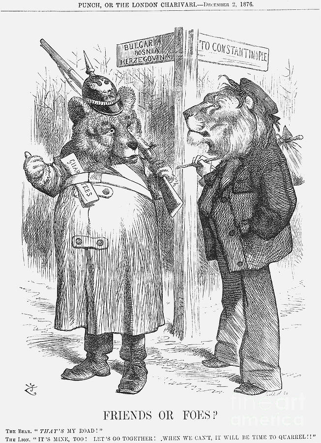 Friends Or Foes, 1876. Artist Joseph Drawing by Print Collector