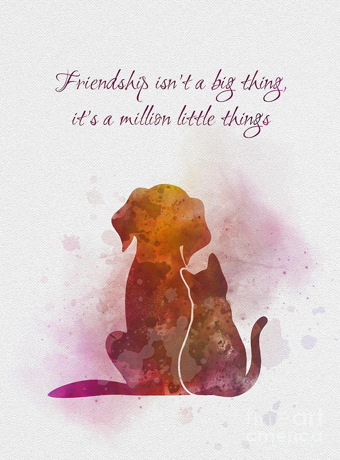 Friendship Mixed Media - Friendship by My Inspiration Friendship Mixed Media - Friendship by My Inspiration