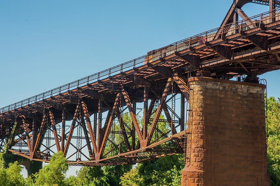 Frisco Railroad Bridge Photograph by James C Richardson