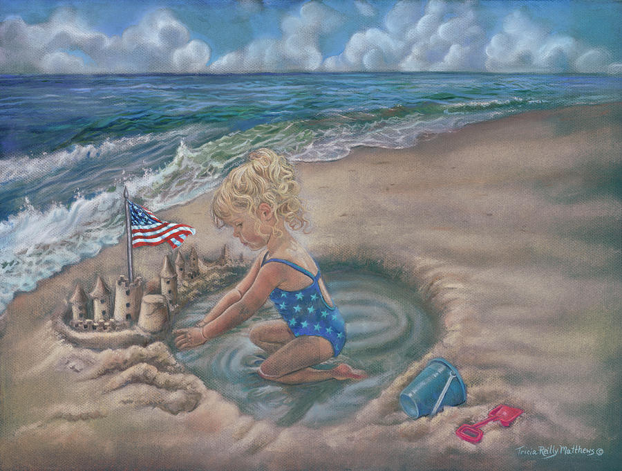 From Seas To Shining Sea Painting By Tricia Reilly Matthews