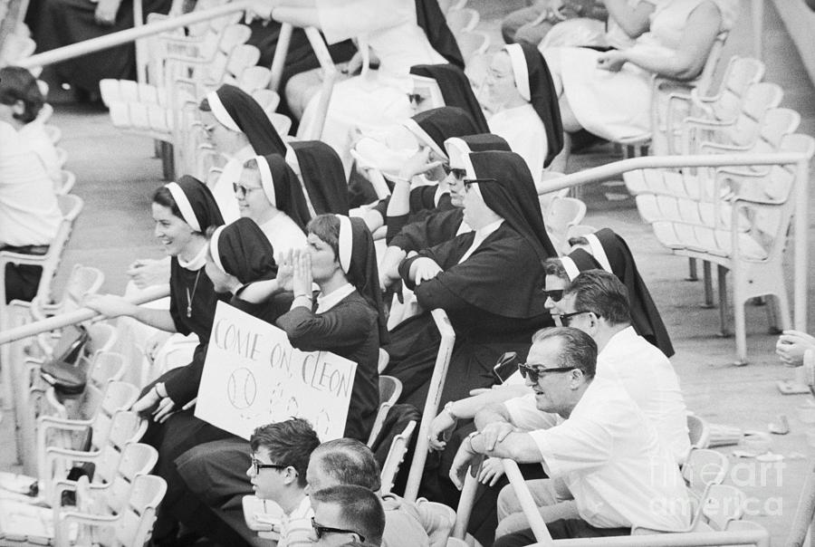 From The Cheering Section Photograph by Bettmann