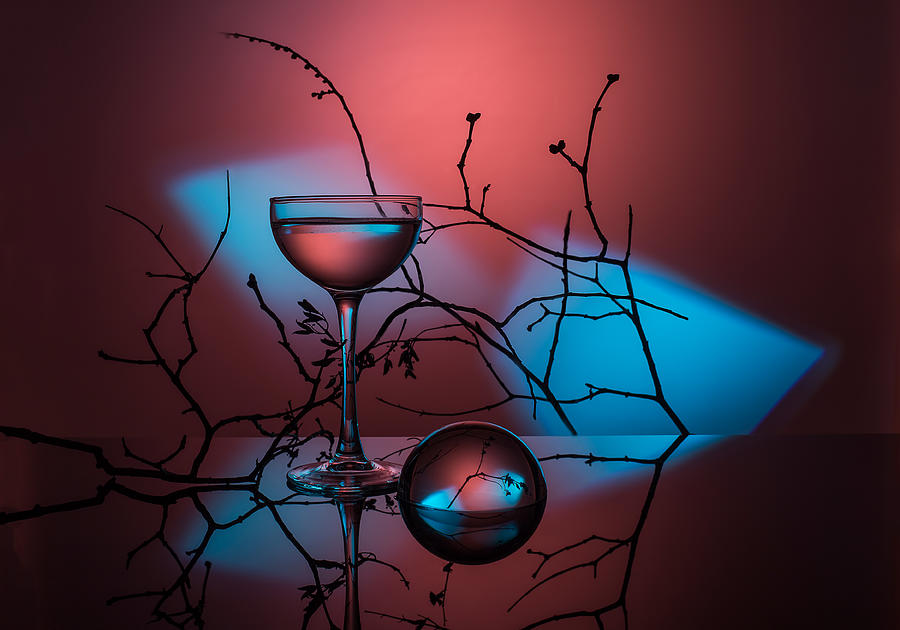 From The Series "experiments With Glass" Photograph by Evgeniy Popov
