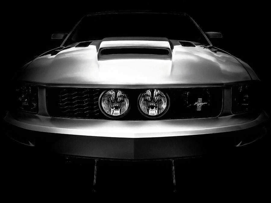 From the Shadows - Ford Mustang GT California Special - American Muscle Car Photograph by Jason Politte