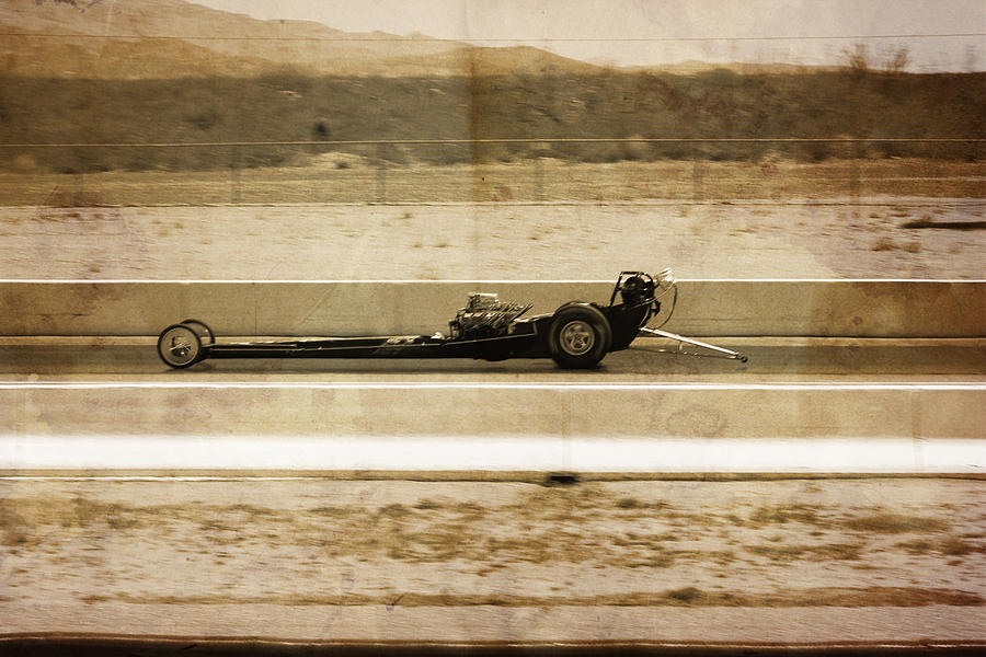 Front engine Dragster Photograph by Darrell Foster