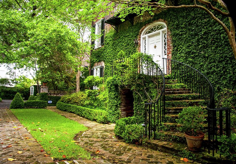 Front Entrance To A Historic Home Photograph by Joseph De Sciose - Fine ...