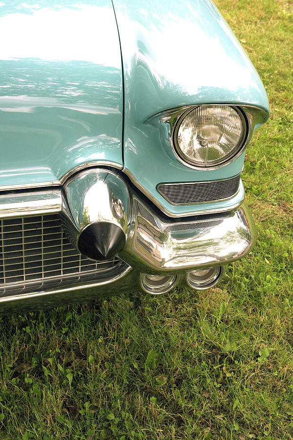 Front View Of An American Classic Car Photograph by Juergen Bosse