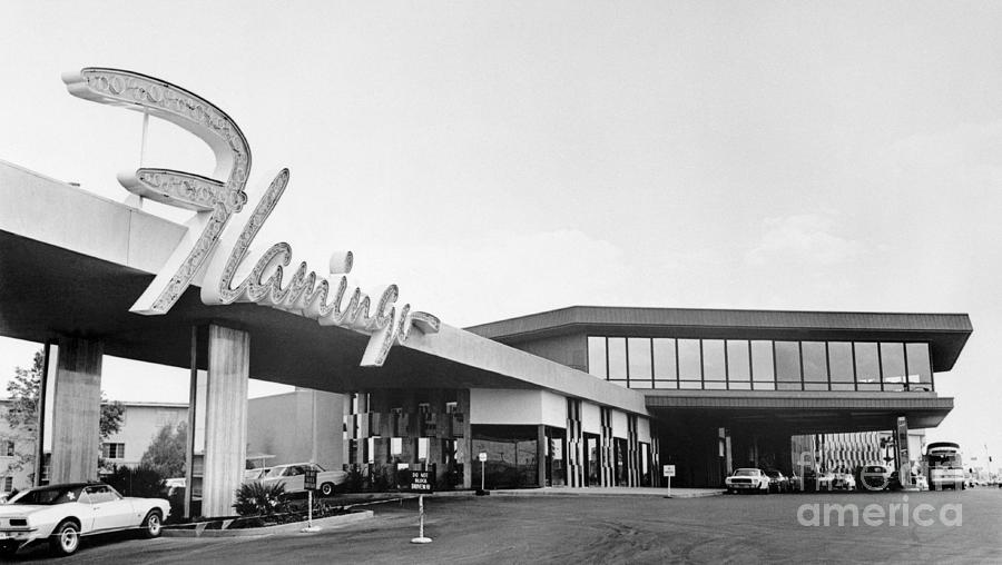 Front View Of Flamingo Hotel Photograph by Bettmann