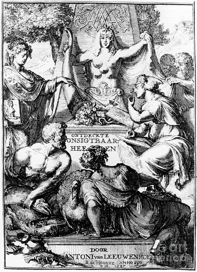 Black And White Drawing - Frontispiece Of Ontledigen En by Print Collector