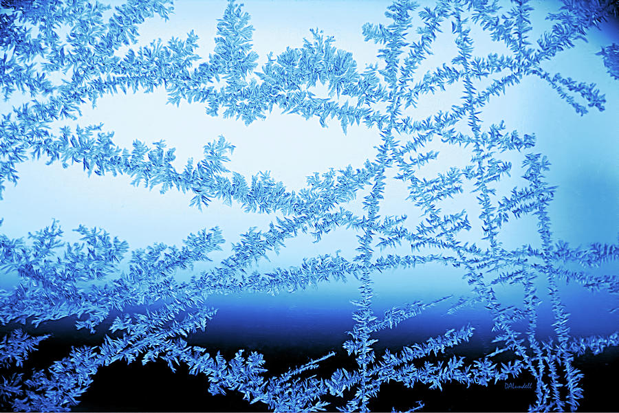 Frost Lines Digital Art by Dennis Lundell