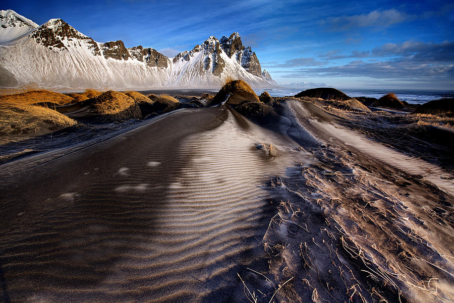 Frosted Dunes And Shattered Peaks Photograph by Trevor Cole