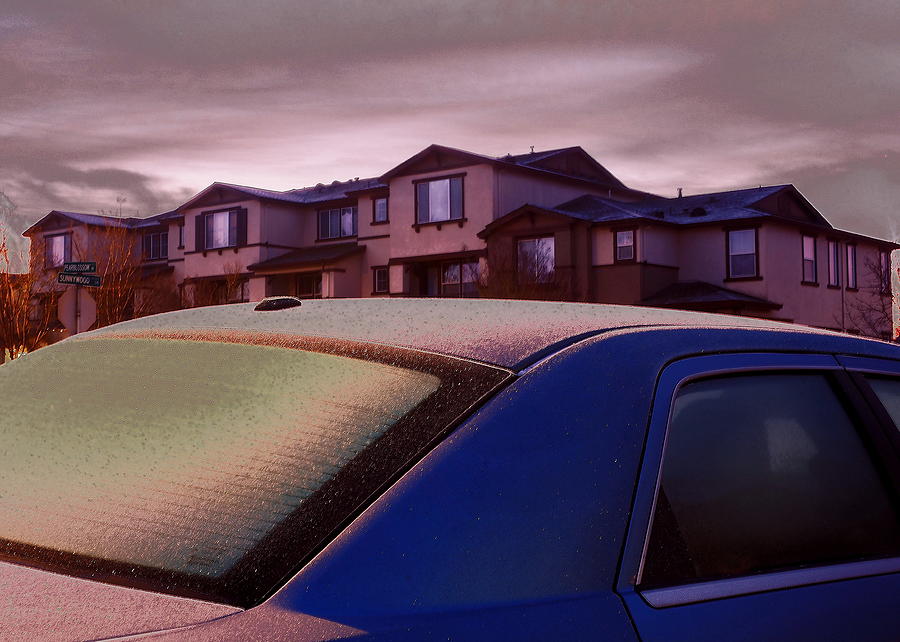 Frosty Dawn in Neighborhood Photograph by Richard Thomas