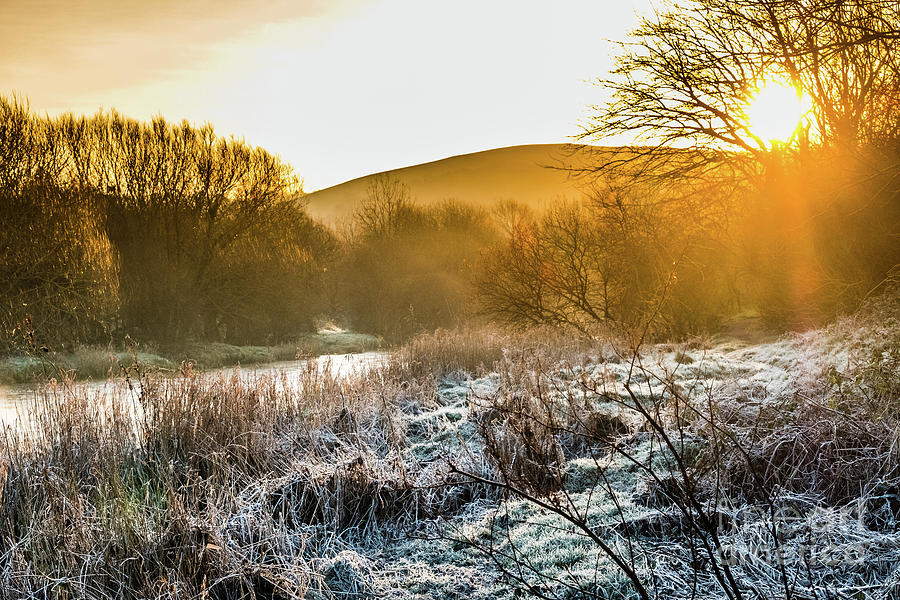 Aberystwyth Photograph - Frosty Dawn On The River Rheidol by Keith Morris Aberystwyth Photograph - Frosty Dawn On The River Rheidol by Keith Morris