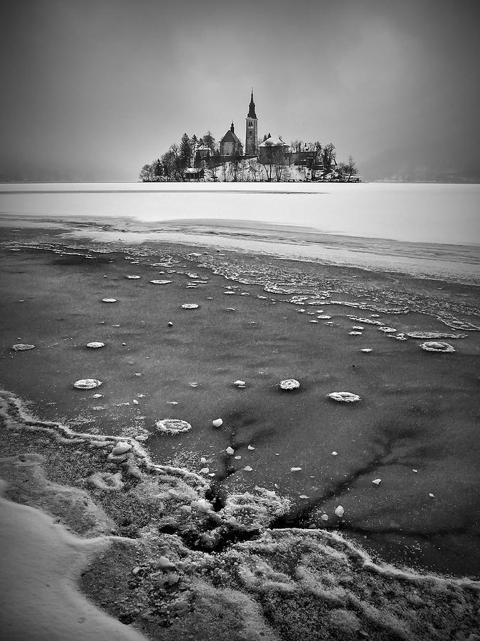 Landscape Photograph - Frozen by Ales Komovec