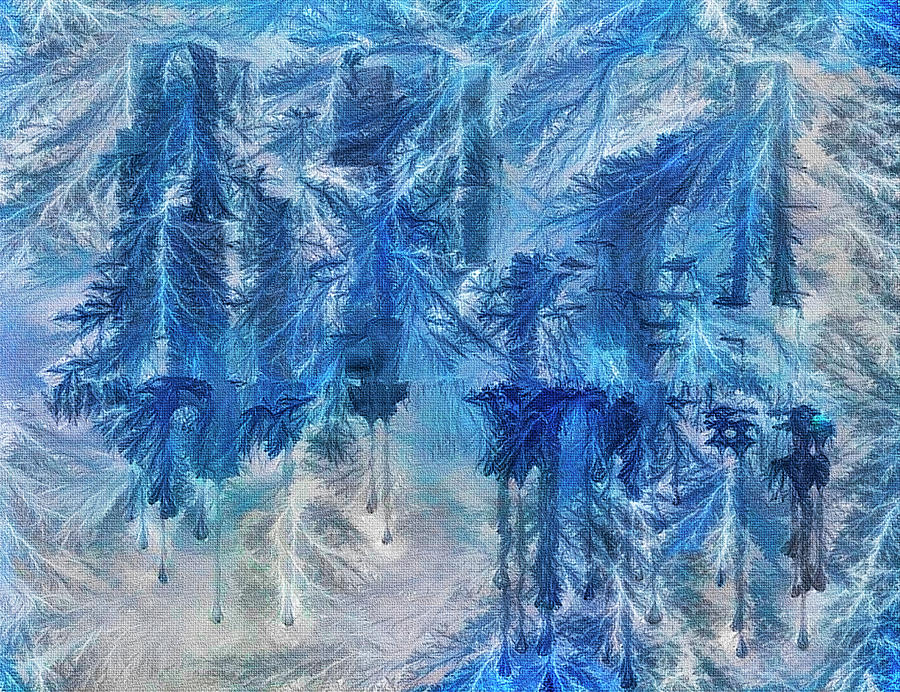 Frozen City Digital Art by Bruce Rolff