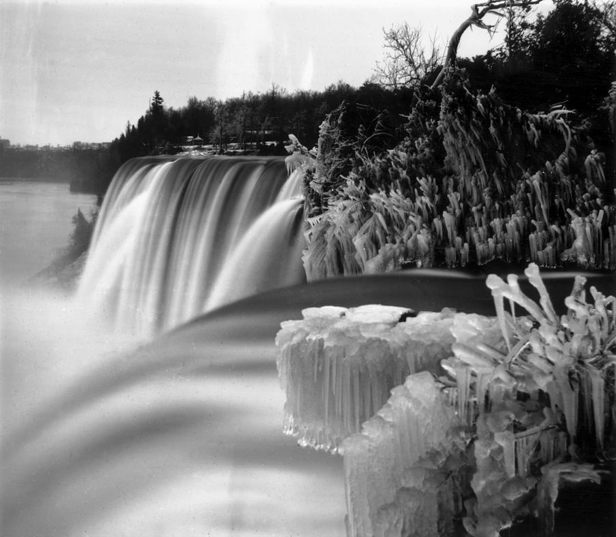 Frozen Falls Photograph by William England