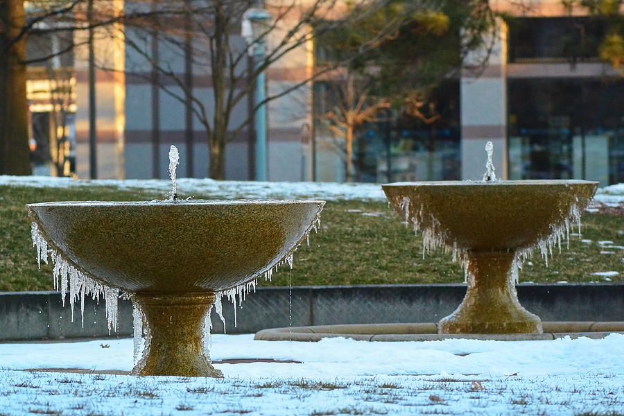 Frozen Fountains by Jordan Paw Frozen Fountains by Jordan Paw