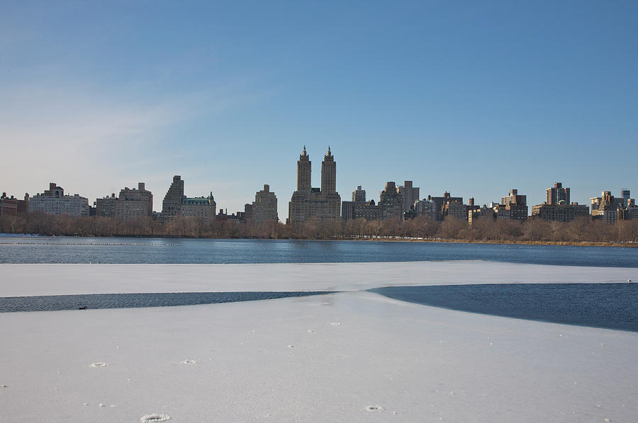 Frozen Ice On Jacqueline Onassis Photograph by Barry Winiker Frozen Ice On Jacqueline Onassis Photograph by Barry Winiker
