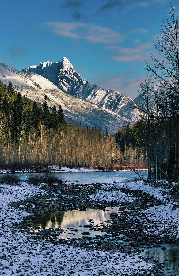 Frozen Peaks 3 Photograph by Roderick Dye - Pixels