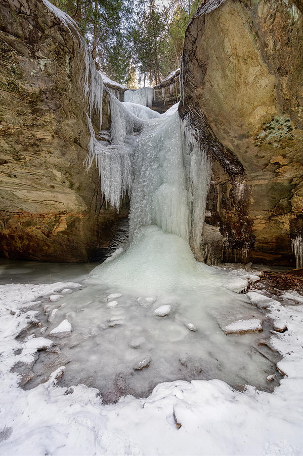 Frozen Waterfall 1 Photograph