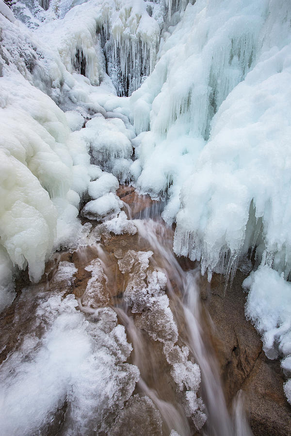 Frozen Waterfall Confections Photograph by White Mountain Images