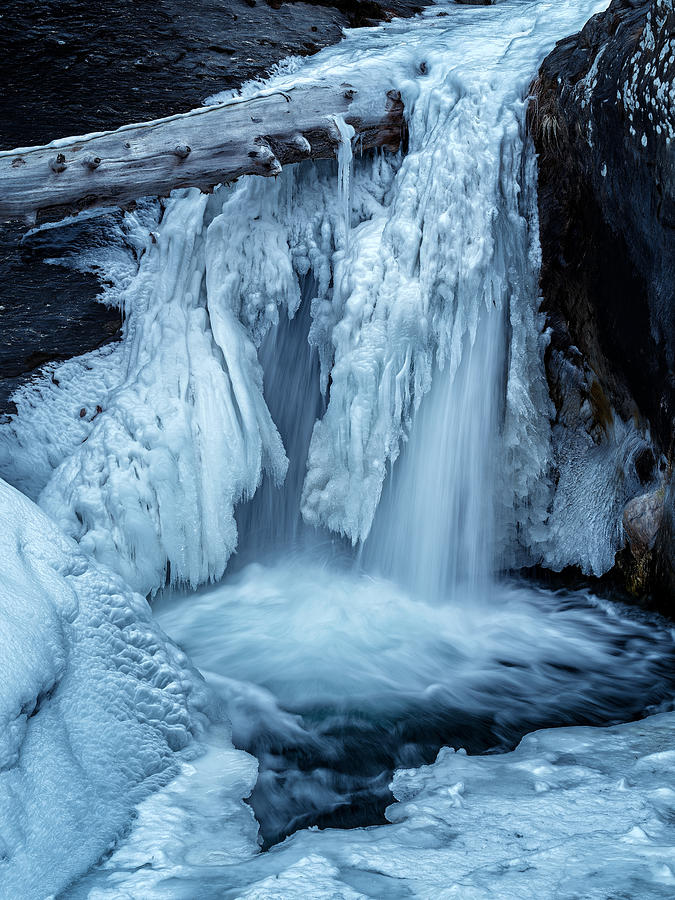 Frozen Waterfall Photograph by Cristiano Giani - Fine Art America