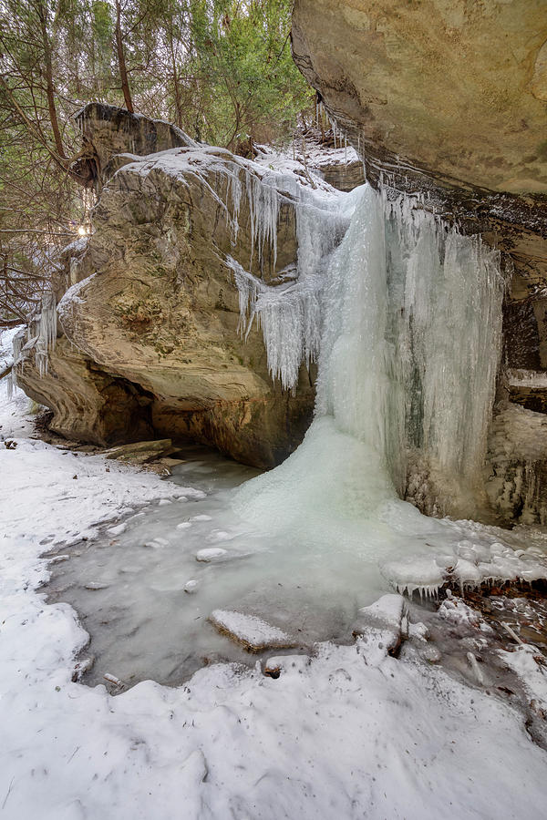 Frozen Waterfall II Photograph