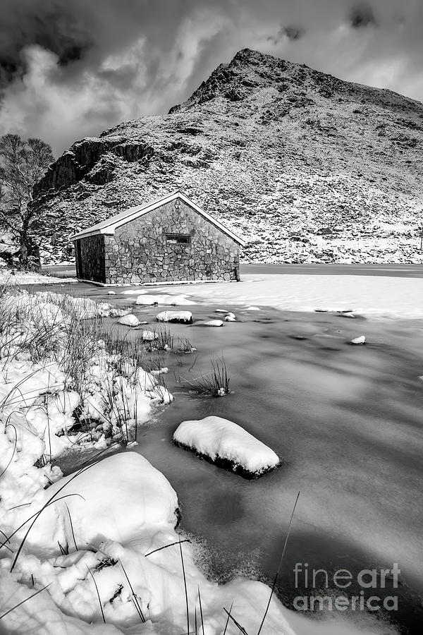 Frrozen Lake Photograph by Adrian Evans