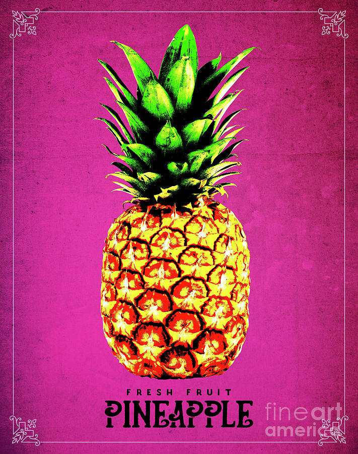 Fruit 04_pineapple Digital Art