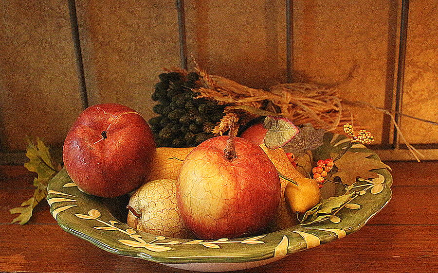 Fruit of the Harvest - Still Life Photograph by Dora Sofia Caputo