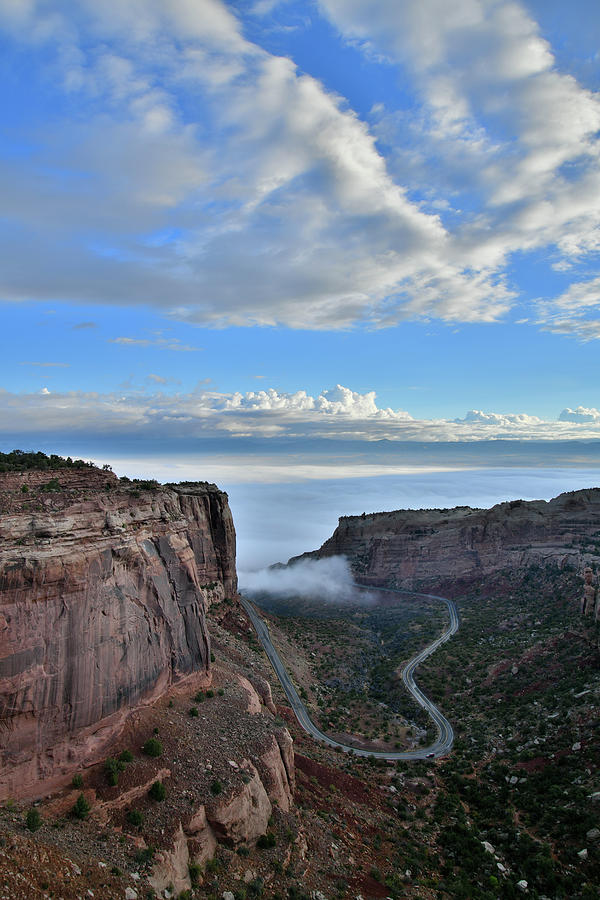 Fruita Canyon in Colorado National Monument Photograph by Ray Mathis