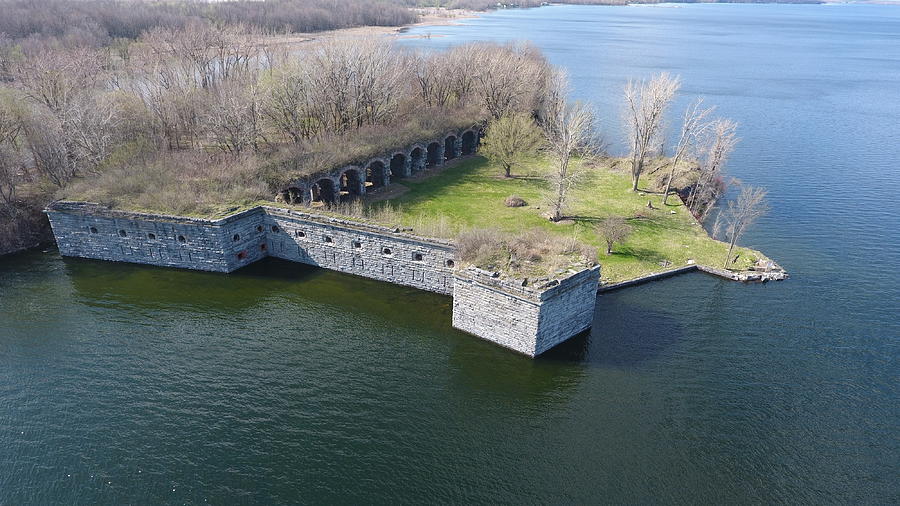 Ft Montgomery In Spring Photograph by Jedidiah Thone Ft Montgomery In Spring Photograph by Jedidiah Thone
