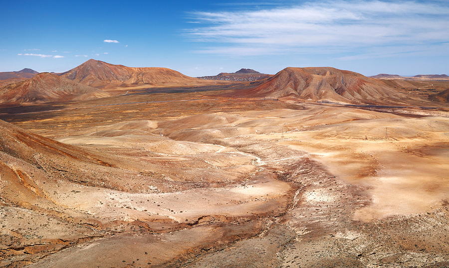 Landscape Photograph - Fuerteventura Island, Landscape View by Jan Wlodarczyk