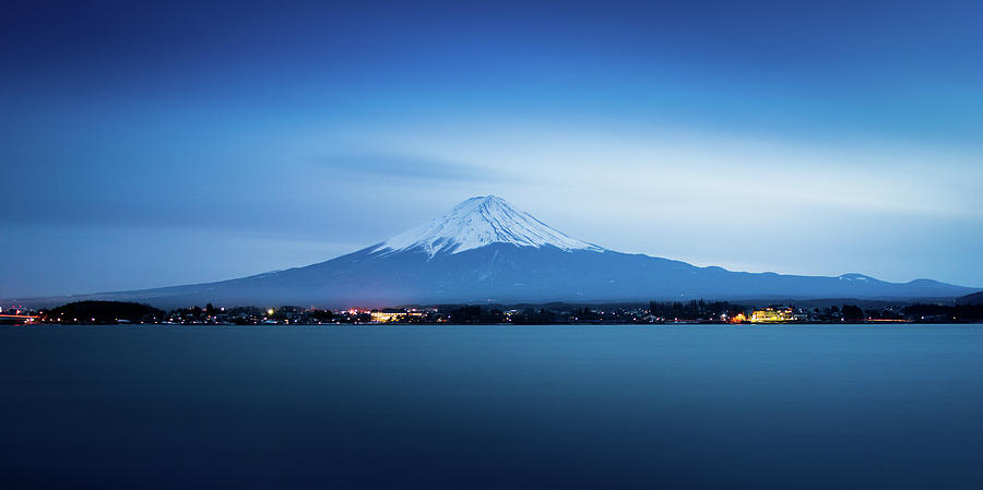 Fuji Mt. With Big Stopper Photograph by Thanapol Marattana - Fine Art ...