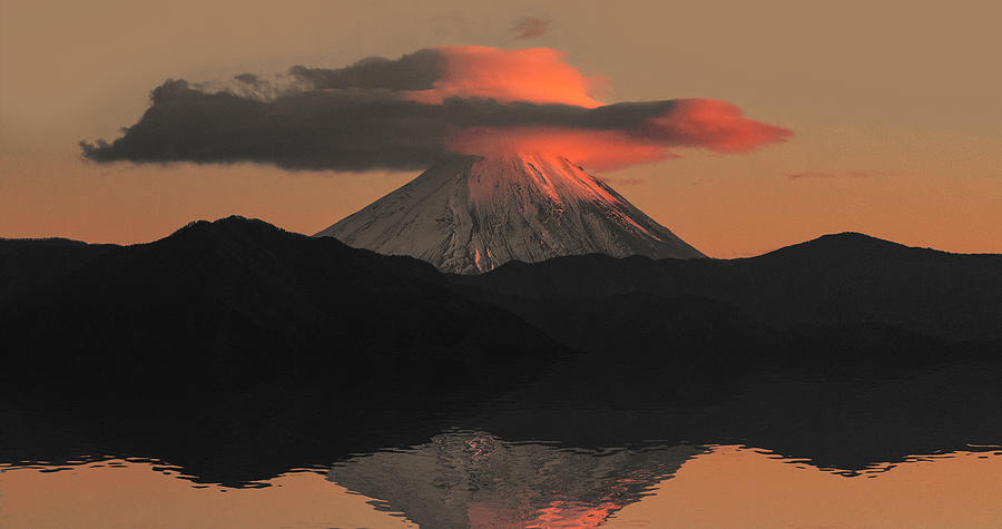 Fuji Ukiyo-e Photograph by Cvv