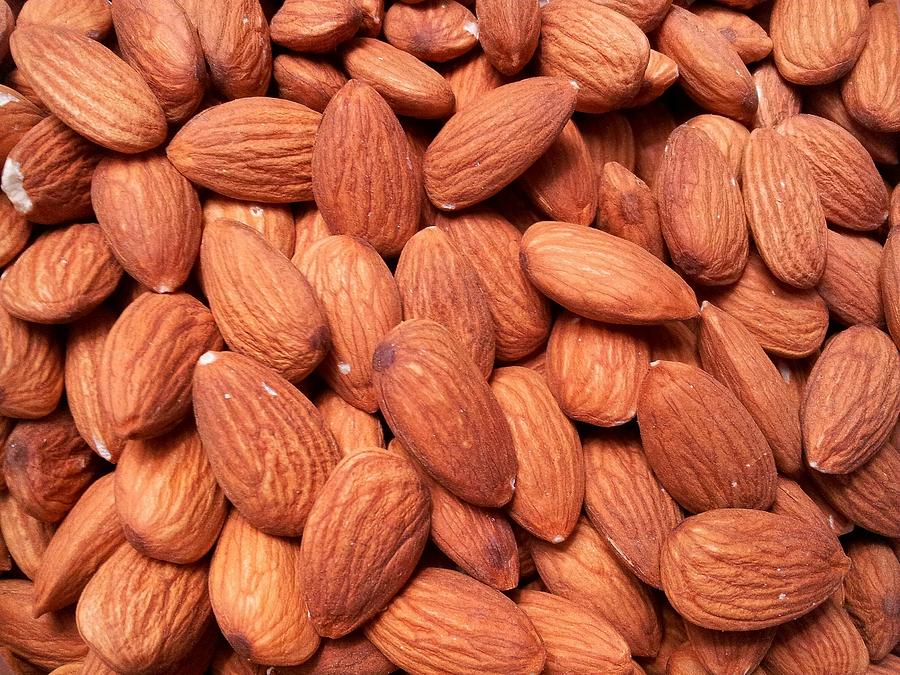 Full Frame Shot Of Almonds Photograph by Frank Schiefelbein / Eyeem Full Frame Shot Of Almonds Photograph by Frank Schiefelbein / Eyeem