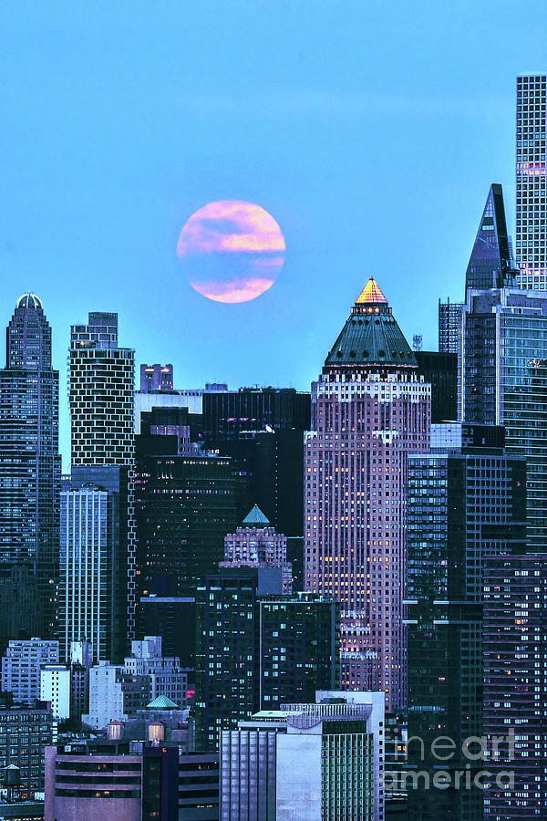 Full Moon Blues NYC Photograph by Regina Geoghan