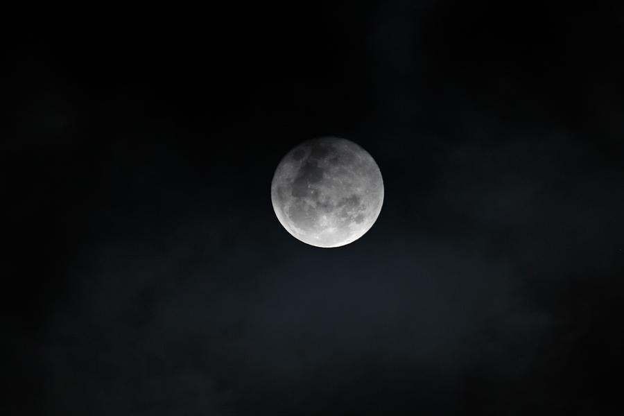 Full Moon Eerie Sky Panama Photograph by Marlin and Laura Hum