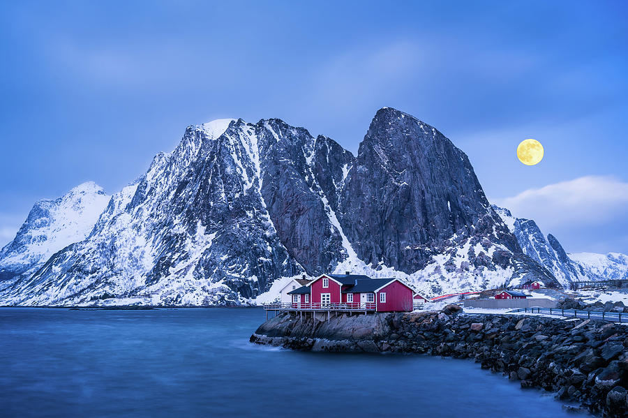 Full Moon over Hamnoy by Michael Blanchette Full Moon over Hamnoy by Michael Blanchette