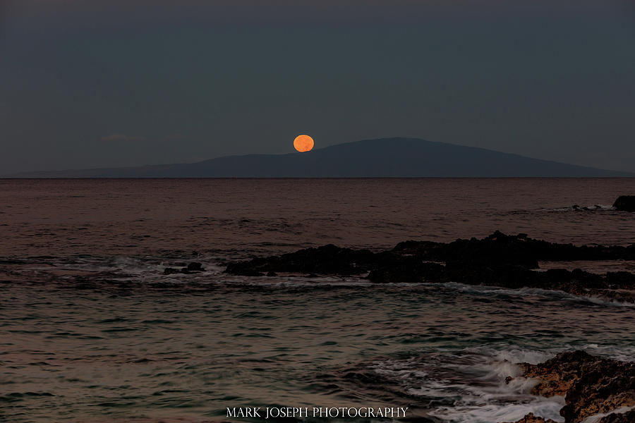 Full Moon Over Maui Photograph by Mark Joseph