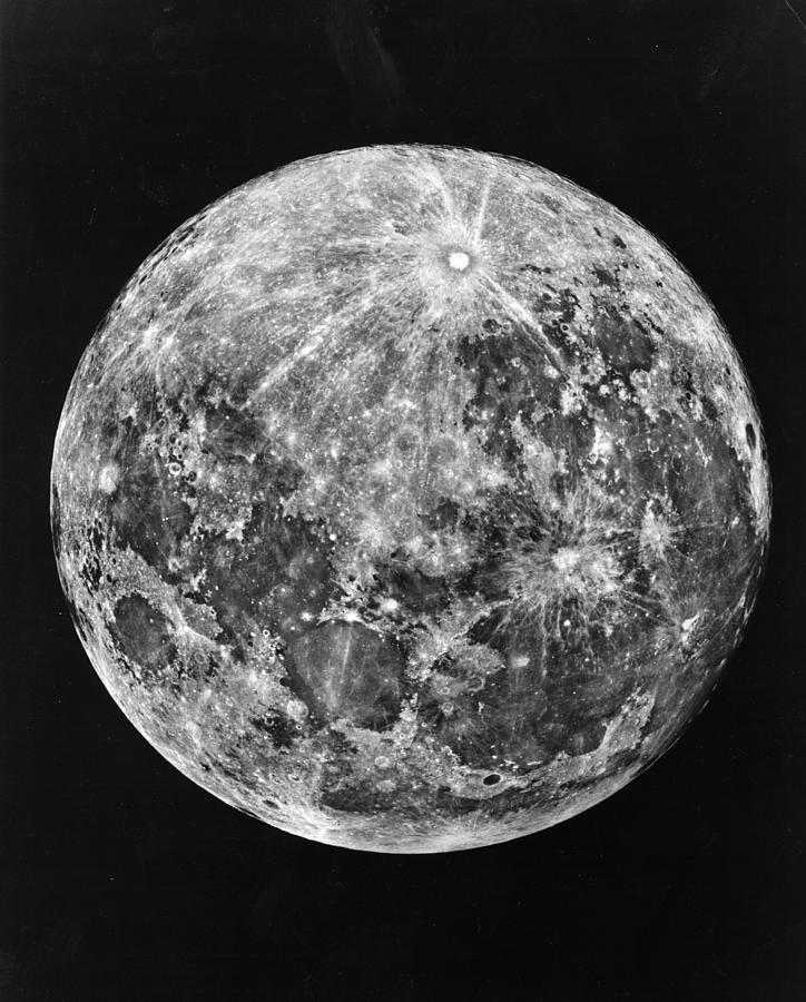Full Moon Photograph by Three Lions