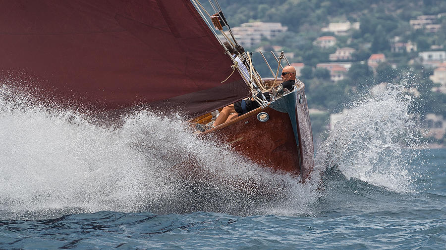 French Riviera Photograph - Full Speed by Marc Pelissier